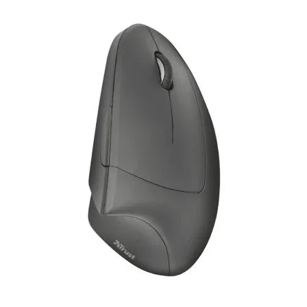 Trust Verto Ratón Ergonómico Vertical Inalámbrico Negro